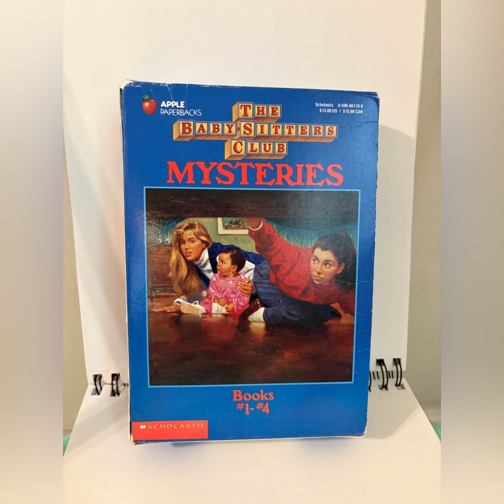 Vintage Babysitters Club Mystery Book Set 1-4